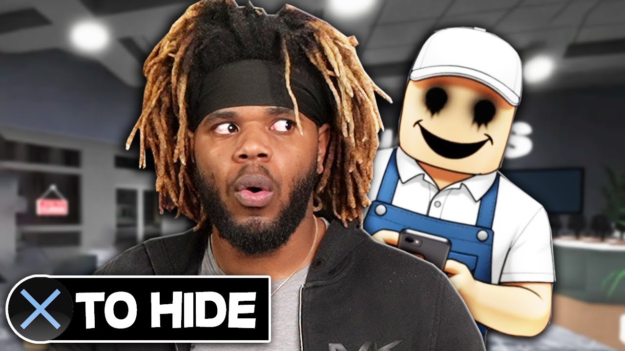 Я работал в ночную смену в магазине телефонов... (Roblox)
