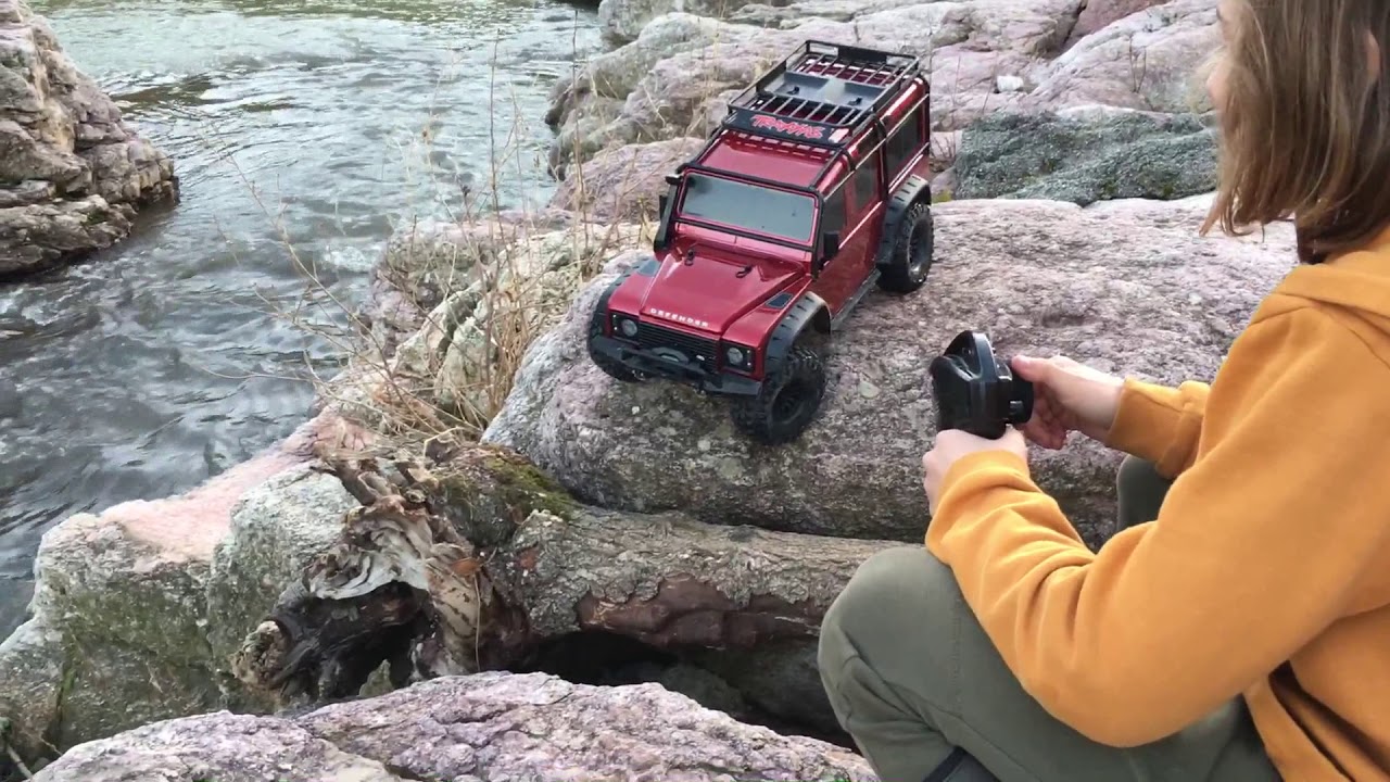 Traxxas Trx 4 d&eacute;fender Franchissement