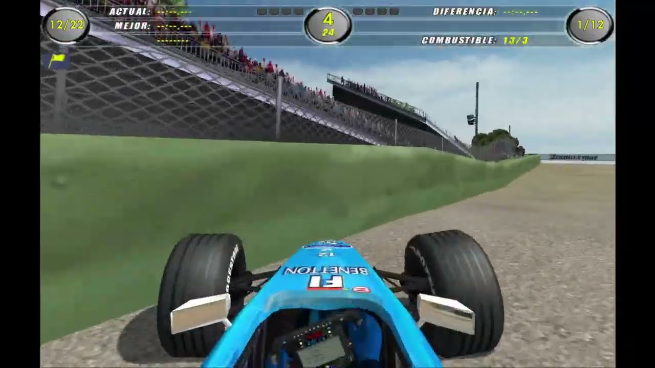 Primera Victoria de Luca Rigoni!!! F1 2000 #2