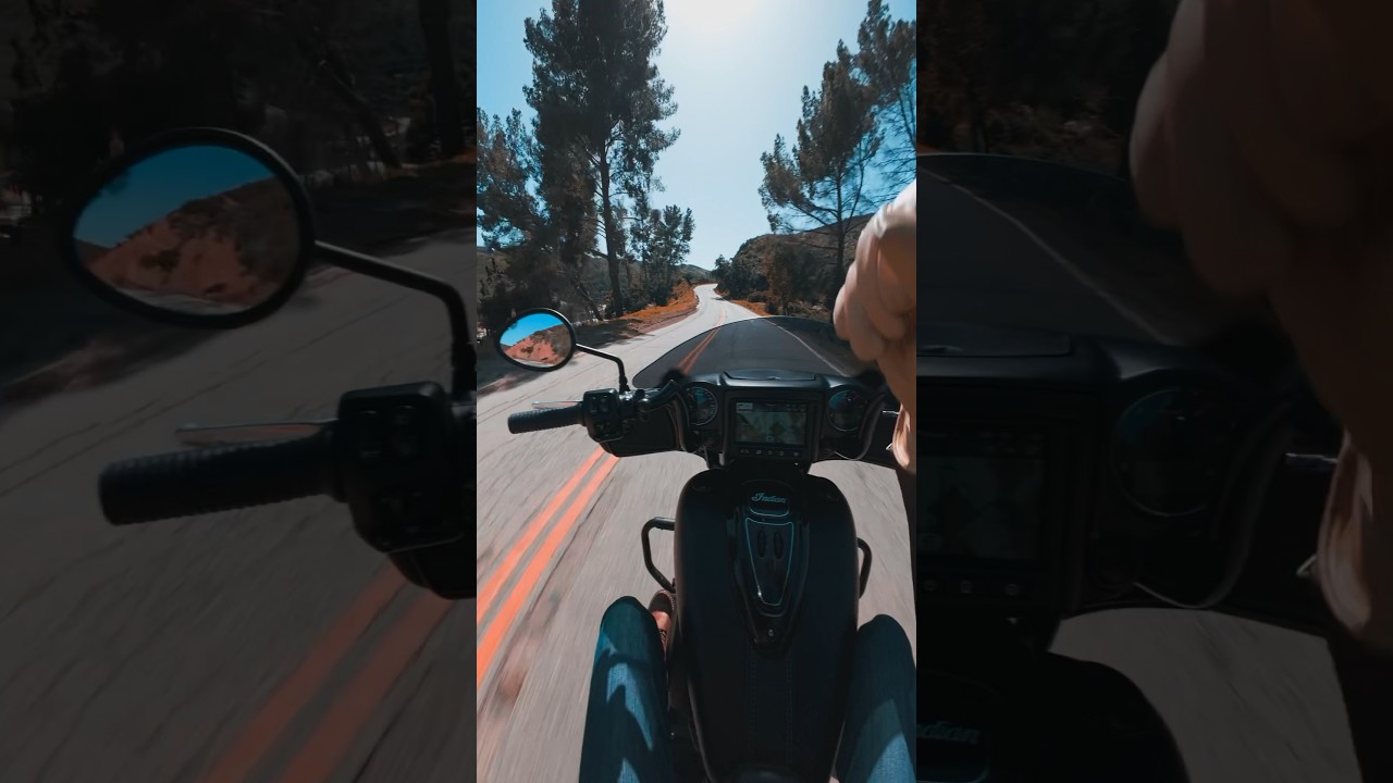 Moody vibes 🌊  #motorcycle #motovlog #cinematic #yeezy #runaway #indianmotorcycle #moody  #ocean