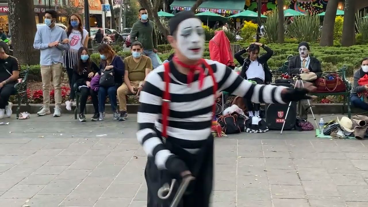 Payasos y Mimos en Coyoacán Parte 33: Ramón Solano