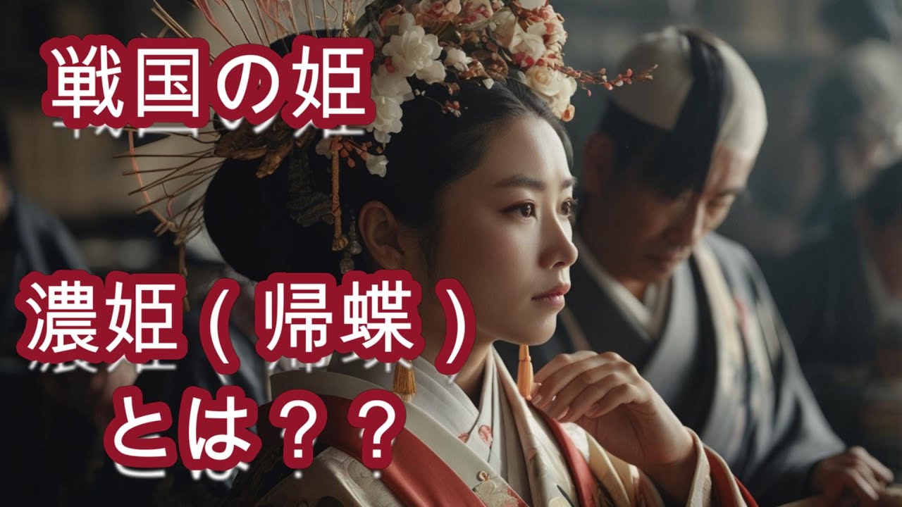 歴史解説　戦国の姫　濃姫（帰蝶）とは？？