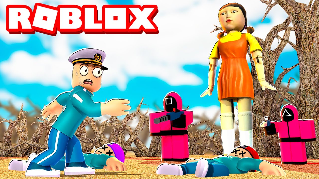 RED LIGHT.. GREEN LIGHT.. SQUID GAME in ROBLOX