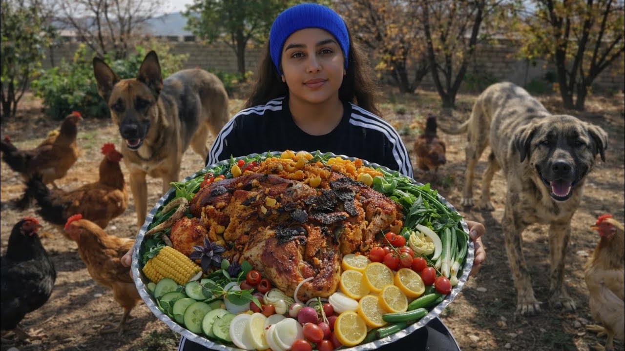 🍅 Traditional Persian Chicken & Tomato Rice | Koneh Gojeh with Potatoes