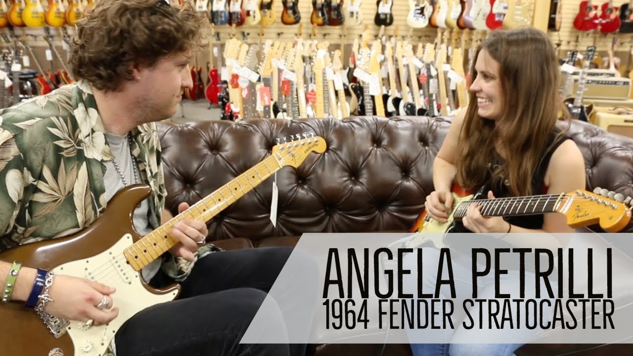 Angela Petrilli & Michael Lemmo - 1964 Fender Stratocaster & 1982 Fender Stratocaster
