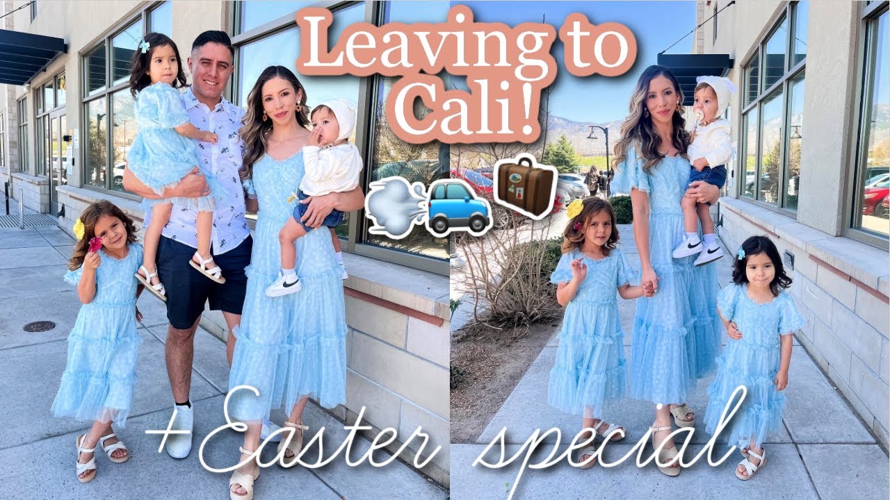 WE'RE LEAVING TO CALIFORNIA + EASTER SPECIAL!