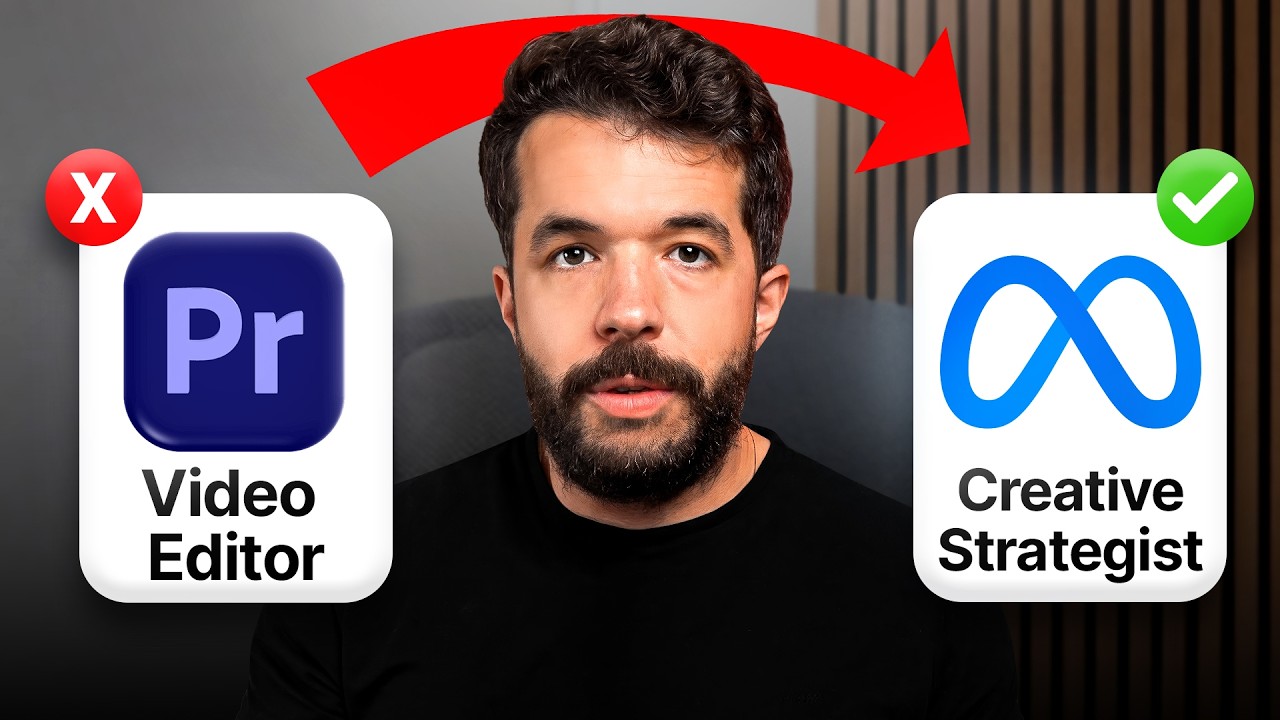DON'T Be a Video Editor, Be a Creative Strategist Instead (crazy opportunity)