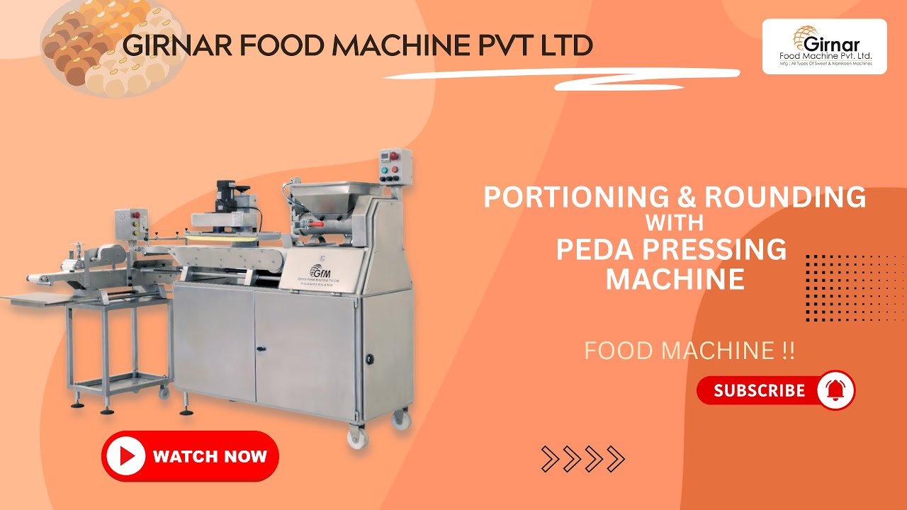 Peda Pressing Machine | Peda Making Machine | Dough Peda Making Machine | +91 90 91 365 365