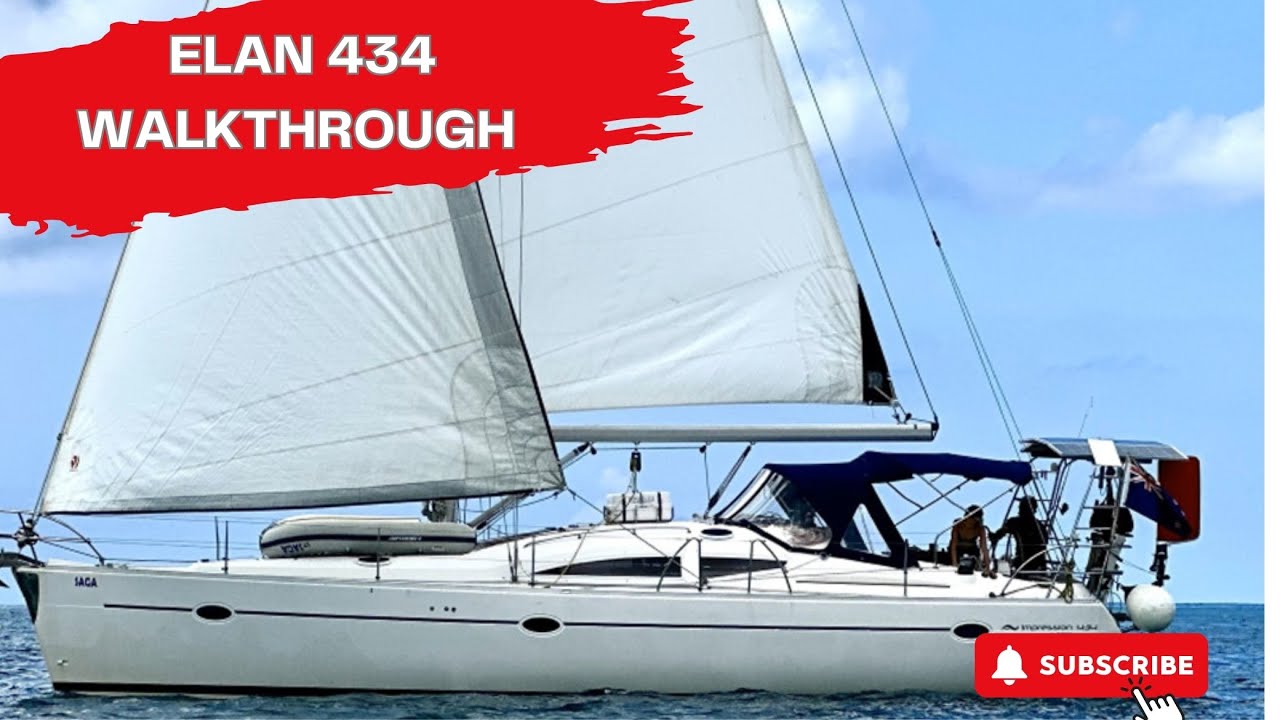 2006 Elan Impressions 434 "Saga" performance cruiser for sale in the Caribbean