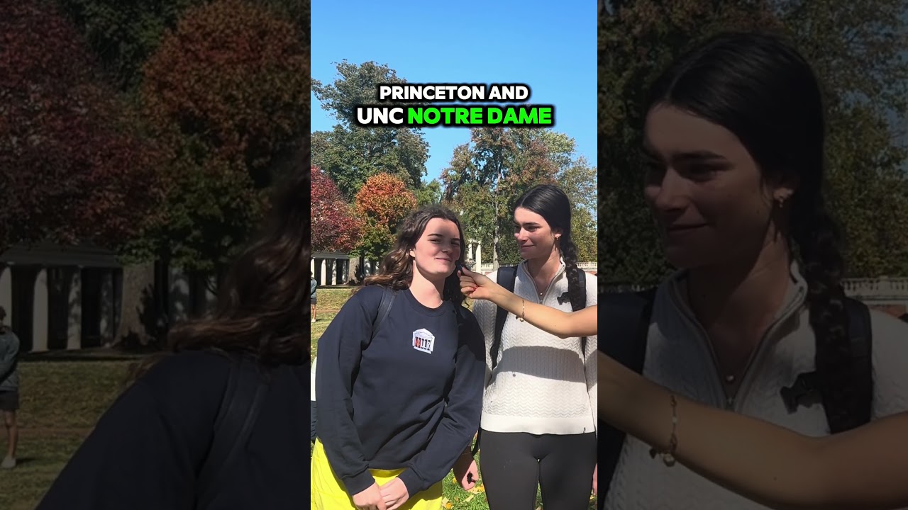 Asking University of Virginia Students: Which Colleges Rejected You?