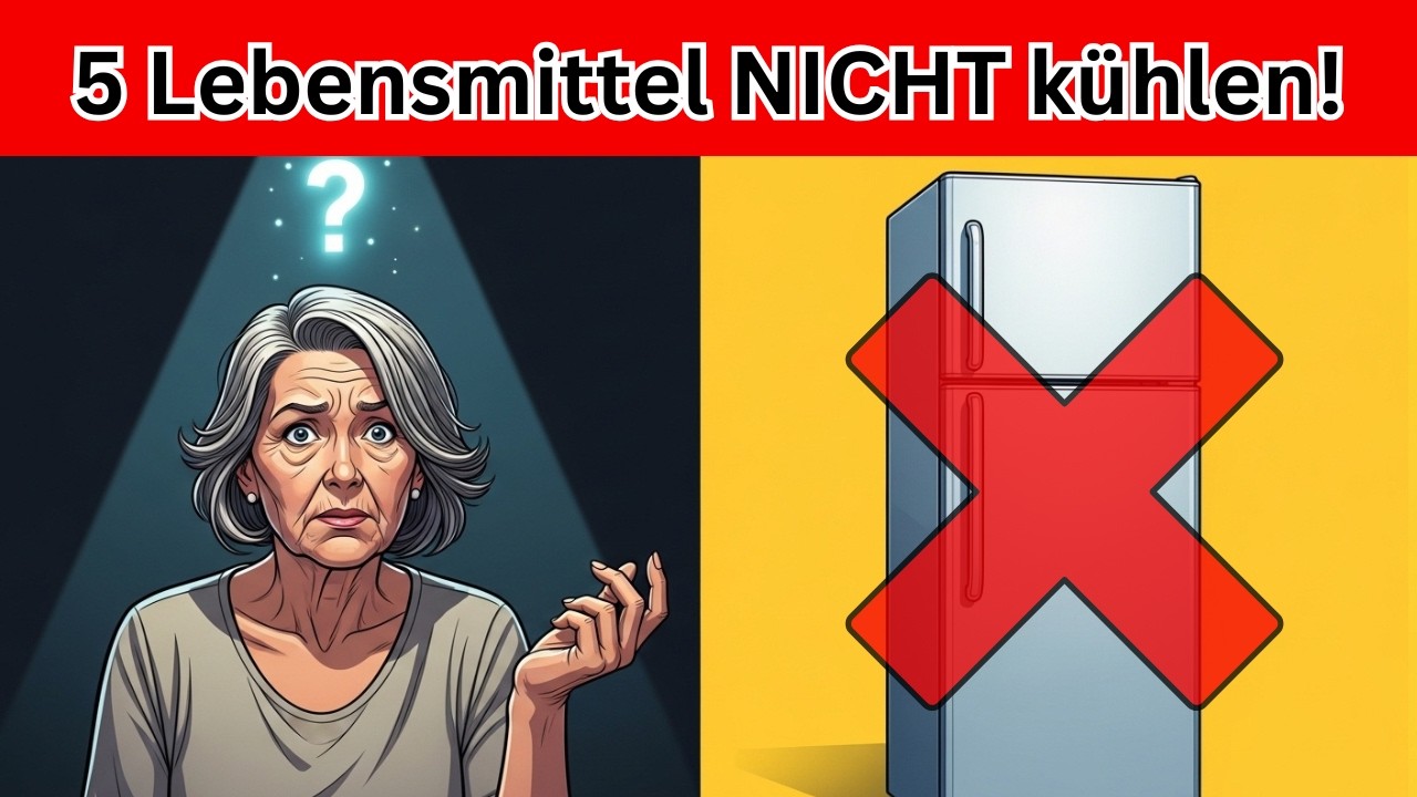 5 Lebensmittel, die niemals in den Kühlschrank gehören – Gefahr für Gehirn & Gesundheit!