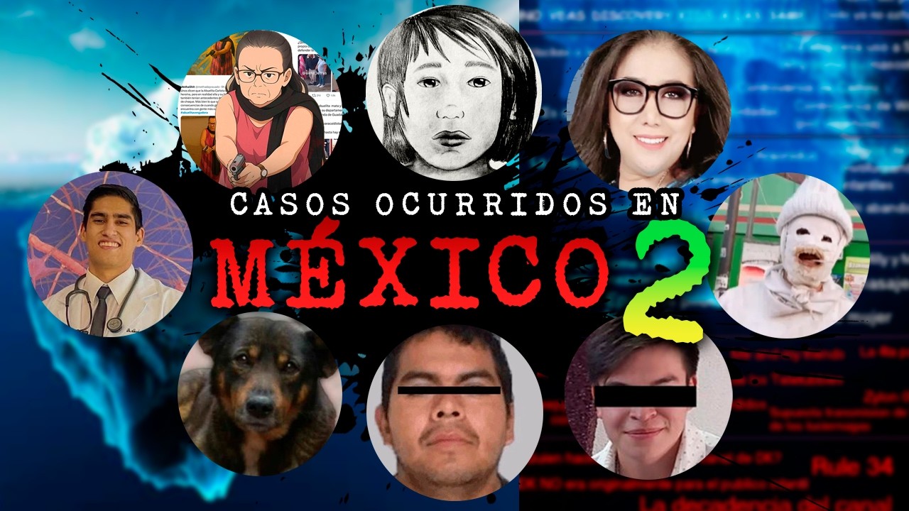 ICEBERG De CASOS OCURRIDOS En MÉXICO Parte 2