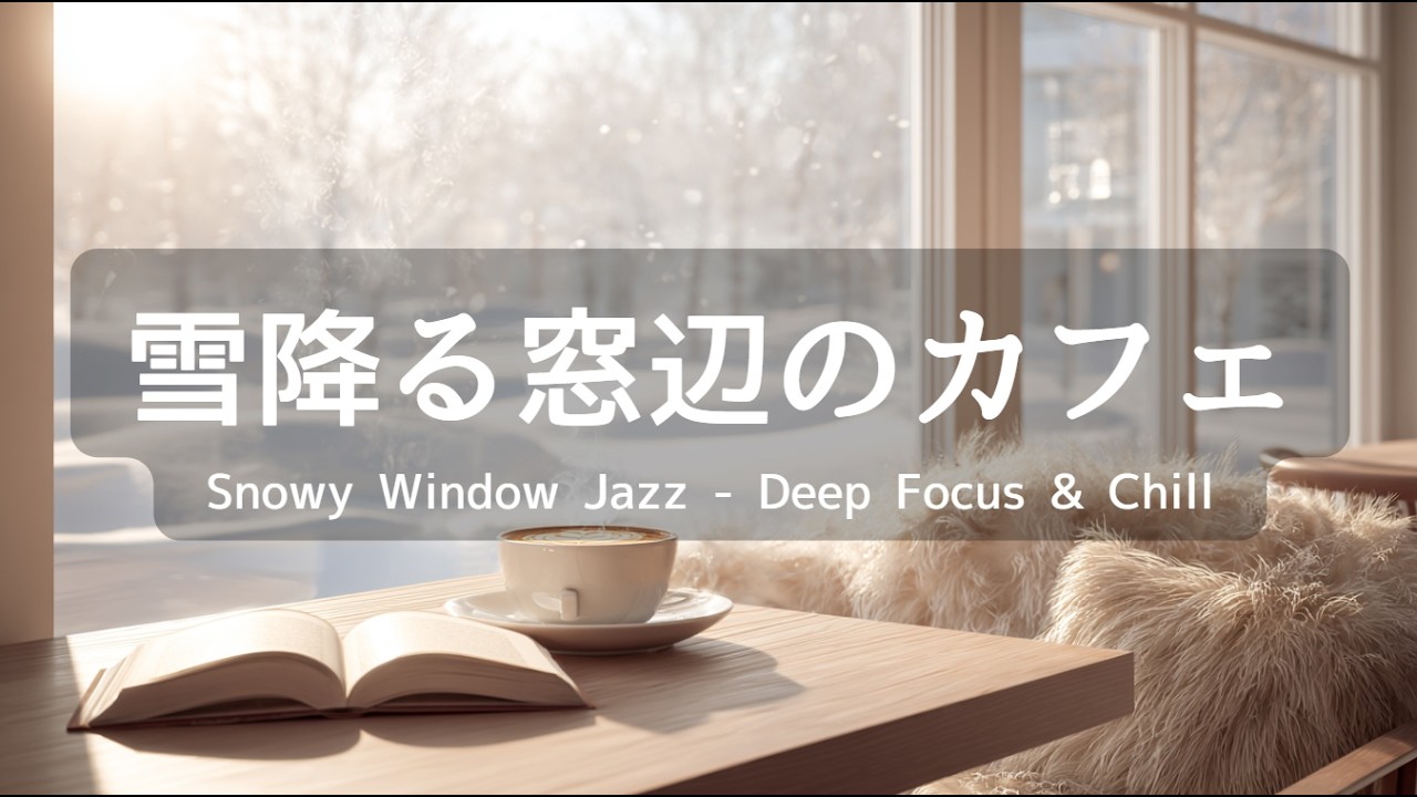 【リラックスBGM】お家でほっと一息 ｜静かに心整うリラックスタイム｜カフェ風60分 – 作業用・癒し・集中・勉強用音楽