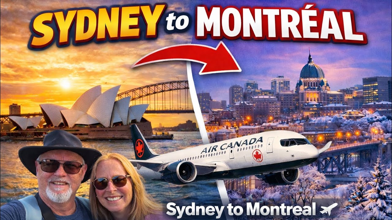 ✈️ Sydney to Montreal Travel Day | Rydges Airport Stay + Air Canada via Vancouver 🇨🇦
