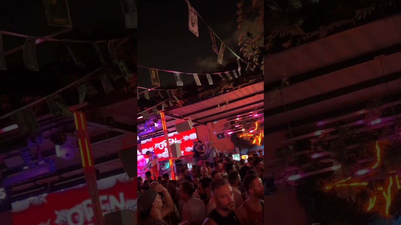La Terrrazza Open-Air Dance Club Barcelona #barcelonalife #dj #electronicmusic #dance #music #foryou