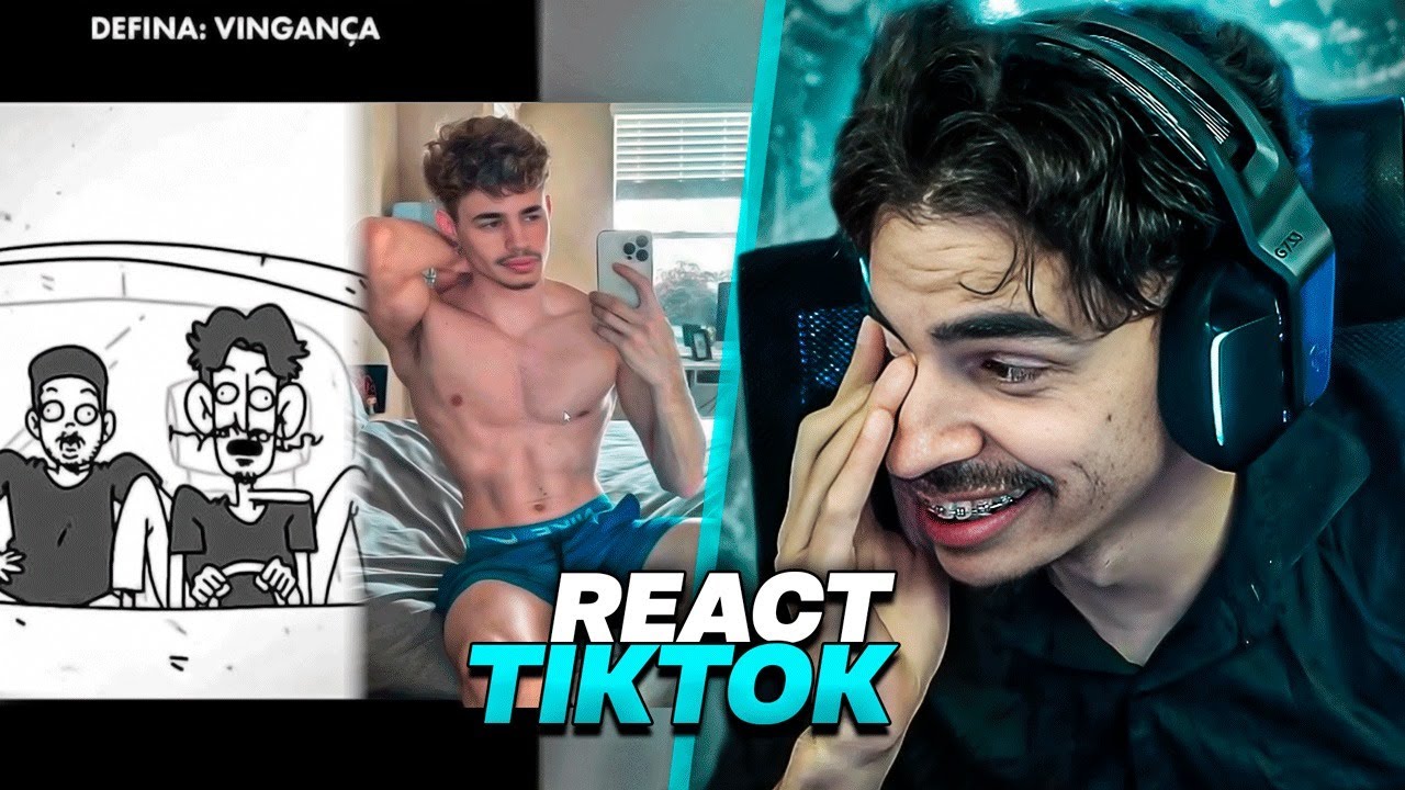 EU SOU EXATAMENTE ASSIM! REACT TIKTOK & DISCORD