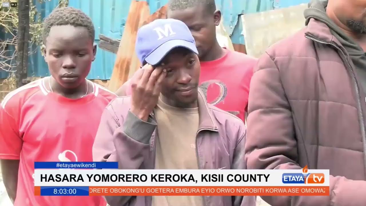 Hasara ya moto ulioshuhudiwa jana jioni yawaacha waathiriwa kwa mataa baada ya kupoteza mali yao