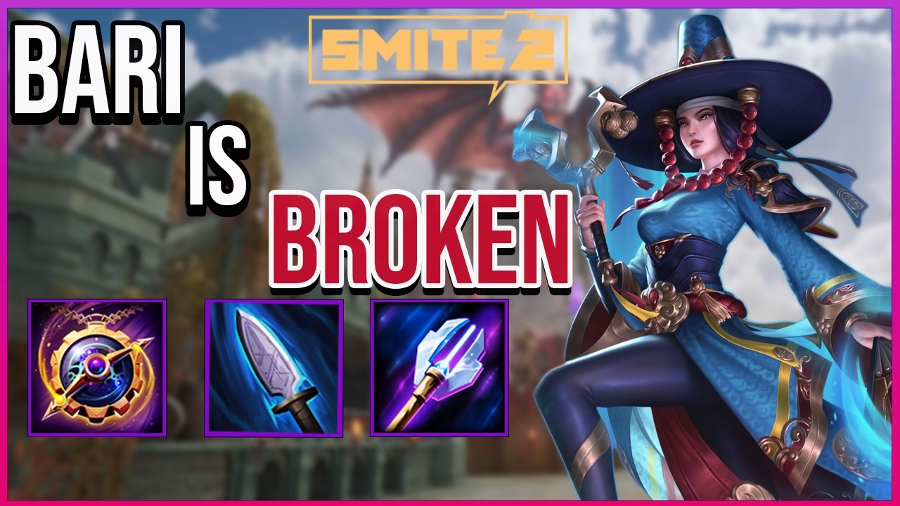 SMITE 2: PRINCESS BARI IS TOO UNSTOPPABLE!