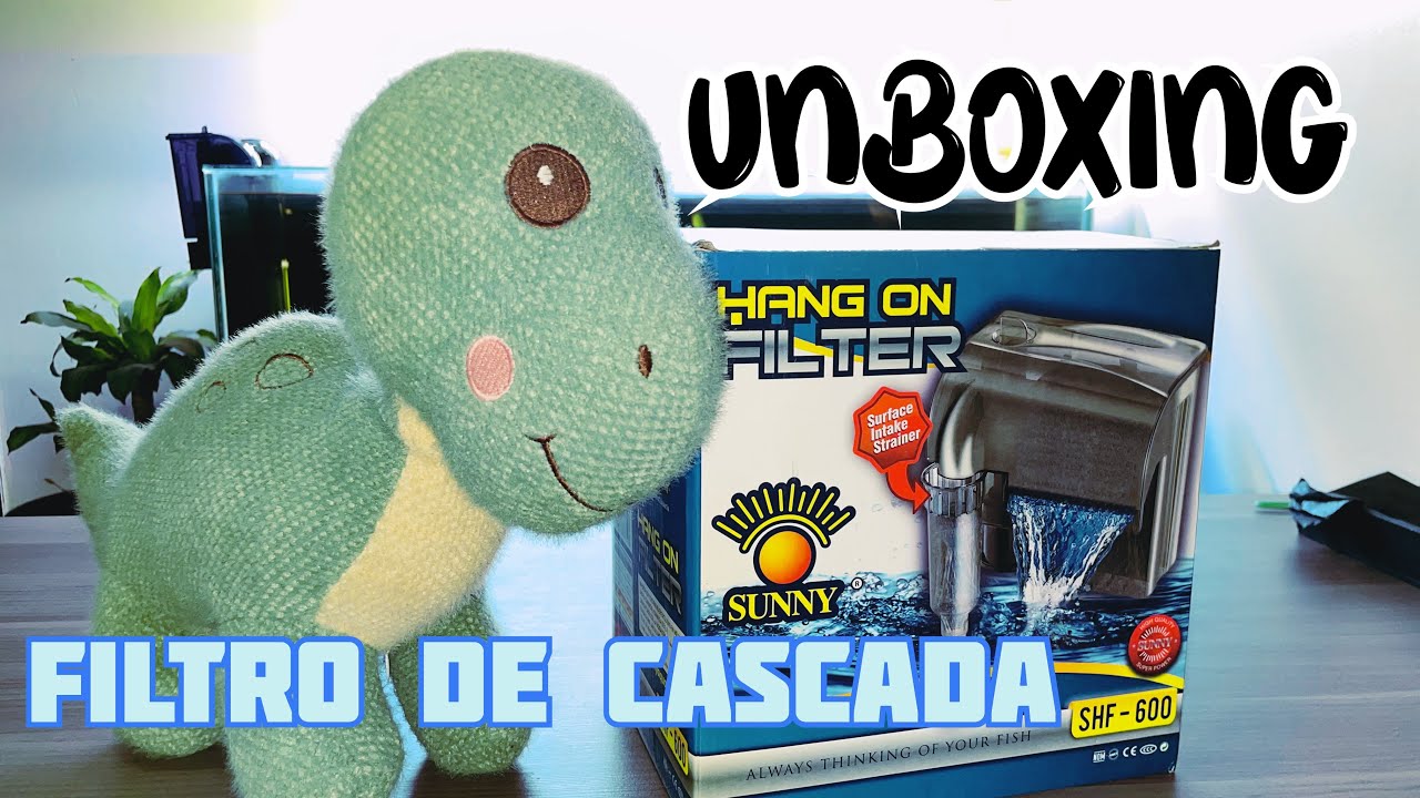 UNBOXING FILTRO DE CASCADA SUNNY SHF-600
