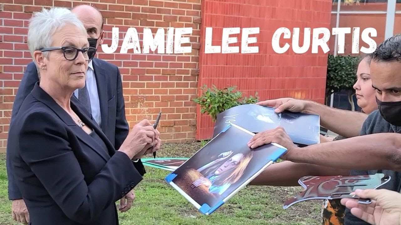 Halloween Kills With Jamie Lee Curtis Doing Fresh Ink Autographs | Celebrity Street