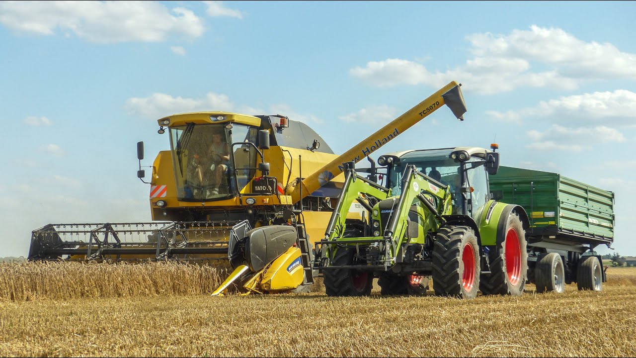 Żniwa 2021 Nowymi Nabytkami!! GR Pankowscy - New Holland TC5070
