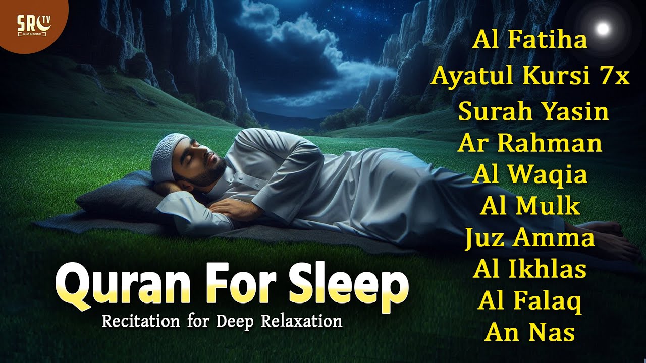 Quran for Restful Sleep | CURE All Your Problems |Sleep-Study-Ruqyah-Jinn•Anxiety | Alaa Aqel