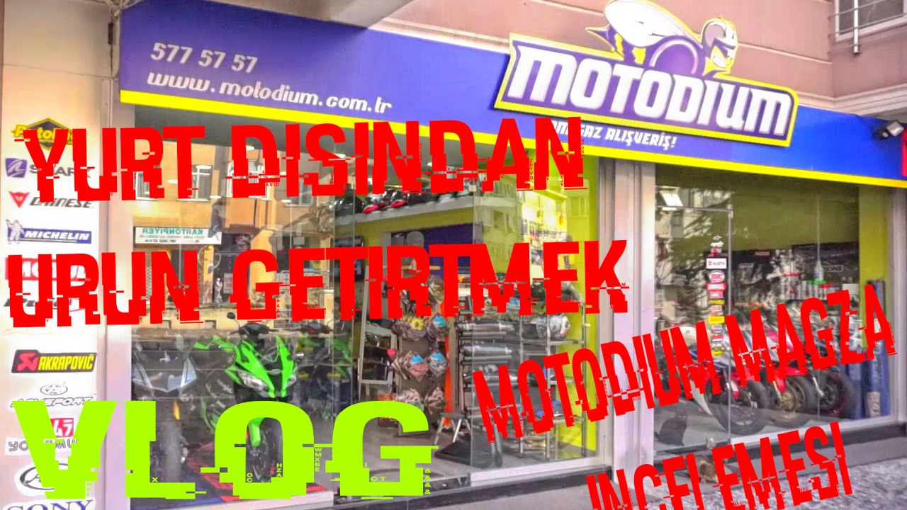 Motodium Motosiklet Mağazası // VLOG