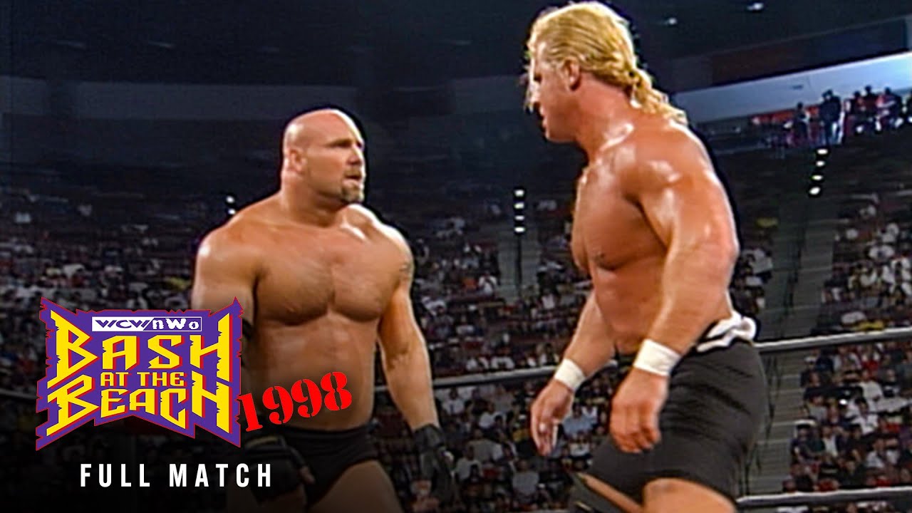 FULL MATCH: Goldberg vs. Curt Henning | WCW Title Match: WCW Bash at the Beach 1998