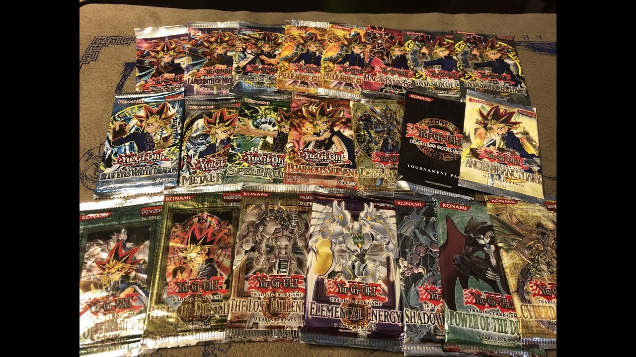 OLD SCHOOL Yu-Gi-Oh! Booster Pack Battle W/ 