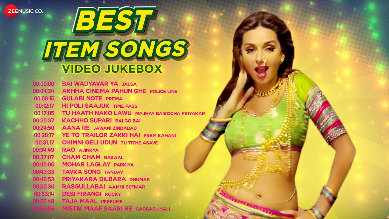 Best Item Songs - Video Jukebox | Bai Wadyavar Ya, Gulabi Note, Hi Poli Saajuk & More