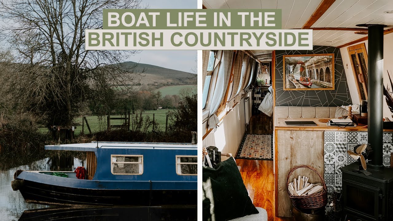 Living on a HOUSEBOAT in the British Countryside | EP 04