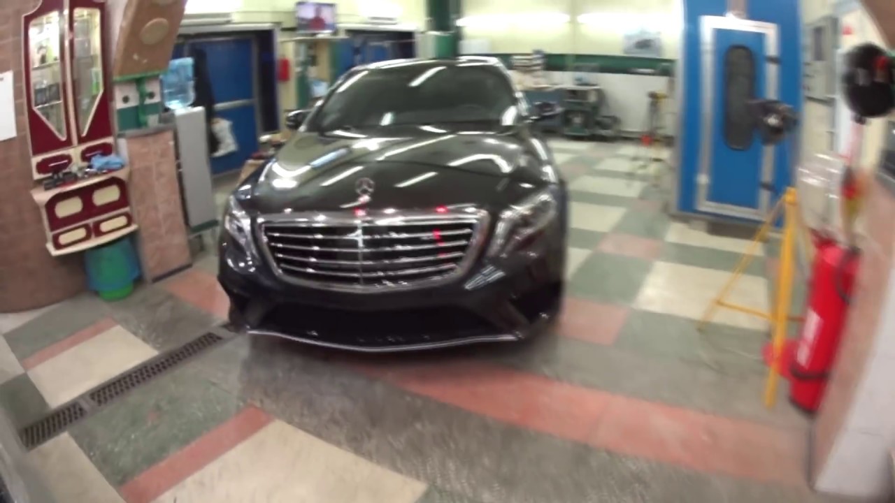 Весь процесс. Полировка и детейлинг Mercedes Benz S63. По порядку от А до Я