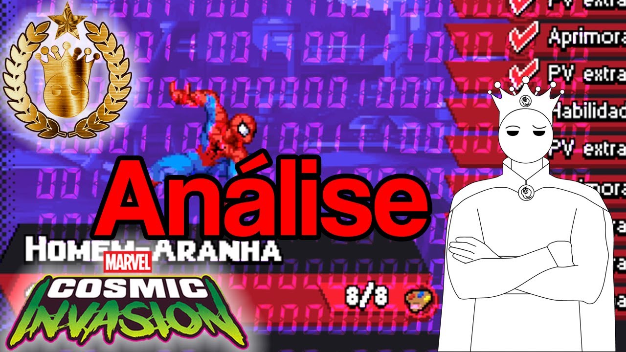 Análise Homem-Aranha (Marvel Cosmic Invasion)