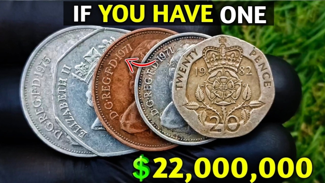 DO YOU HAVE THESE TOP 5 ULTRA RARE & MOST VALUABLE UK ELIZABETH NEW PENCE WORTH BIG MONEY!