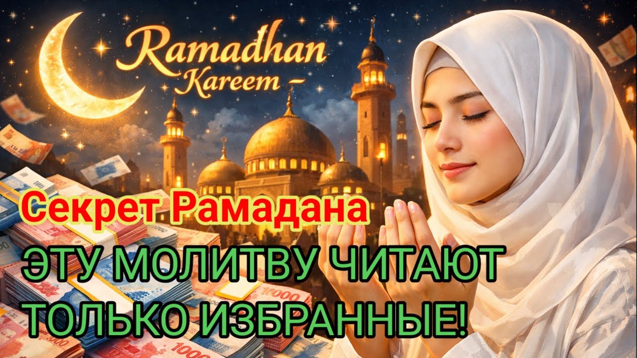Самая сильная молитва в Рамадане! Приносит богатство, успех и счастье!