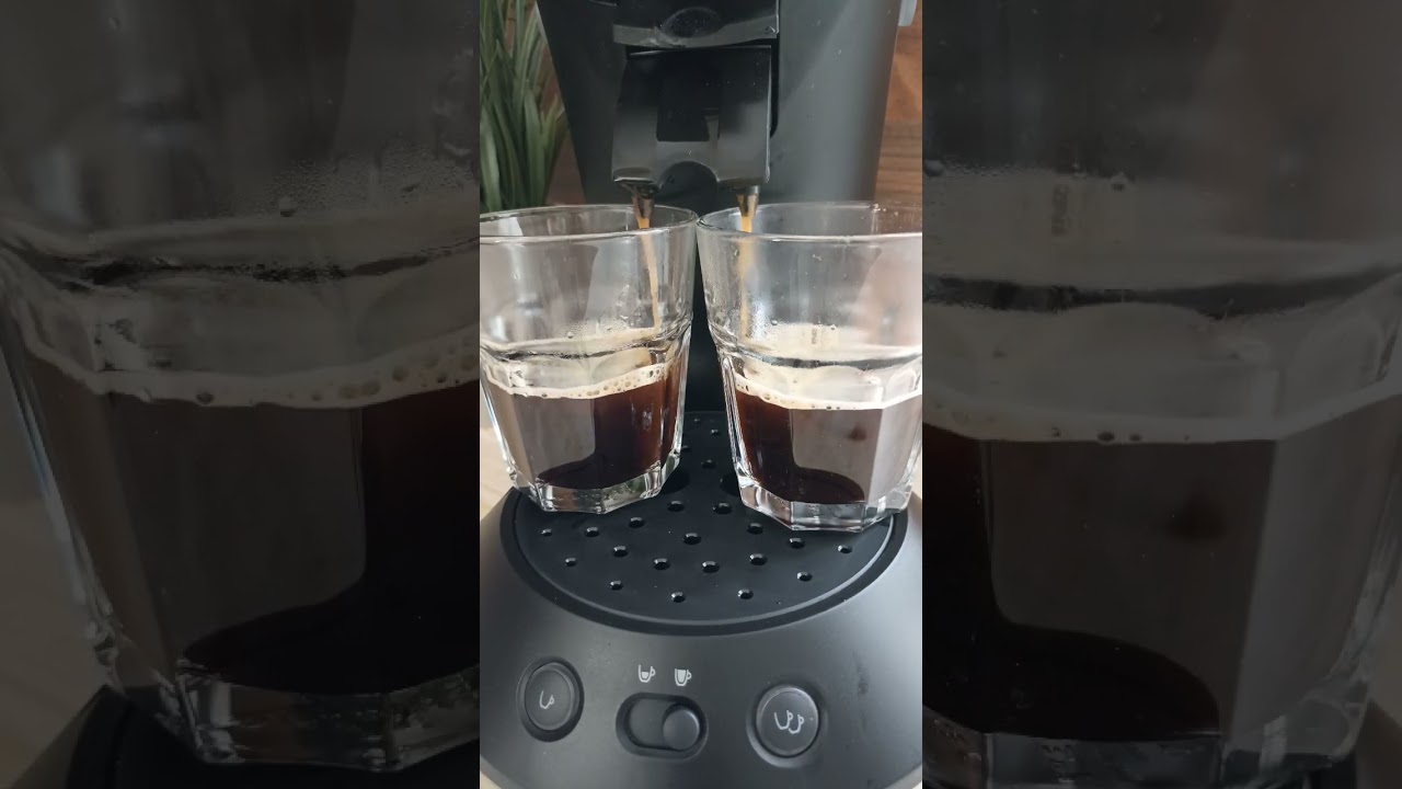 Coffee pods machine Senseo -  2x Lungo #coffee #coffeelover #coffeeamericano