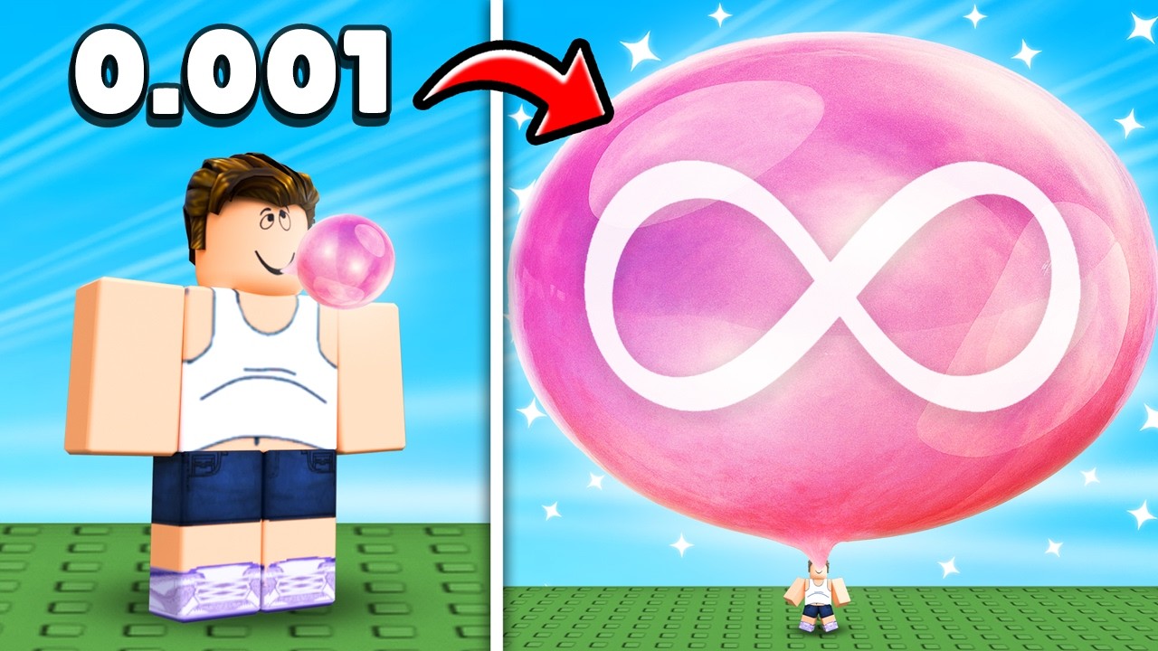 Going NOOB to PRO in Bubble Gum Simulator Infinity!