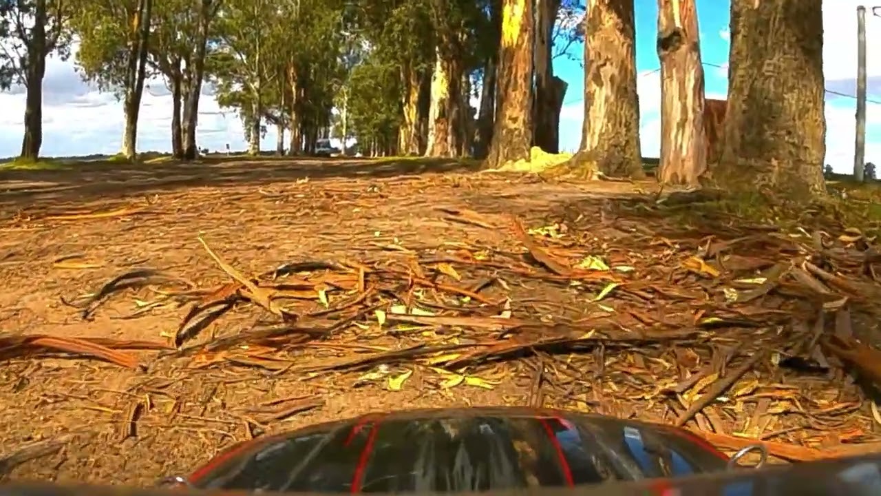 Traxxas Stampede Long Range por la Laguna de Monte.