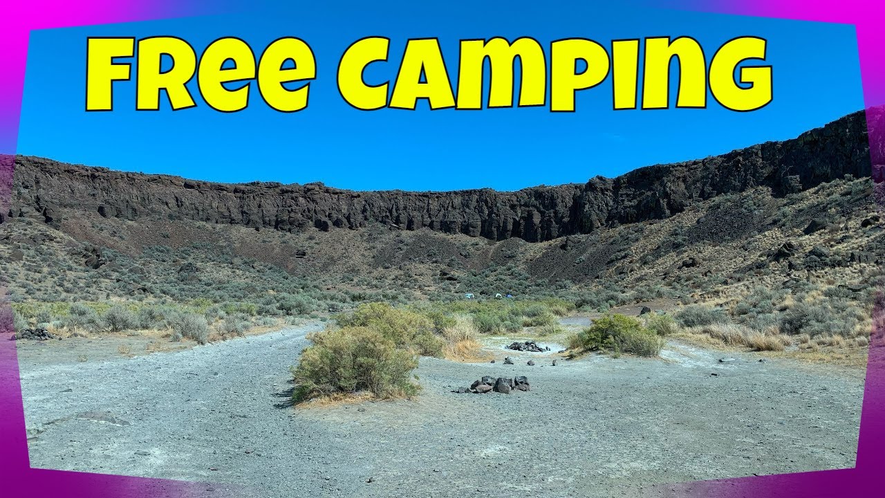 Бесплатный кемпинг в кемпинге Frenchman Coulee Dispersed Camping Area с пропуском Discover Pass