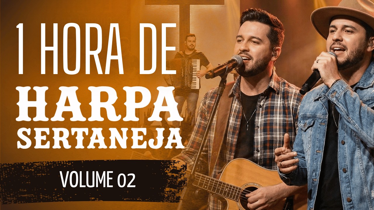 01 HORA DE HARPA SERTANEJA VOLUME 02 - HINOS DA HARPA CRISTÃ #gospelmusic #sertanejo #musica #cover