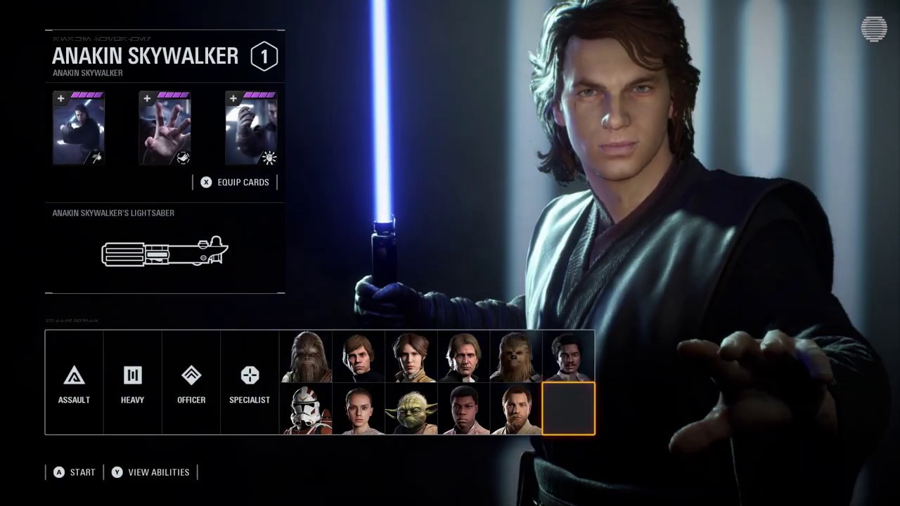 Star Wars: Battlefront II - ANAKIN SKYWALKER Gameplay - 501st Phase II Armor
