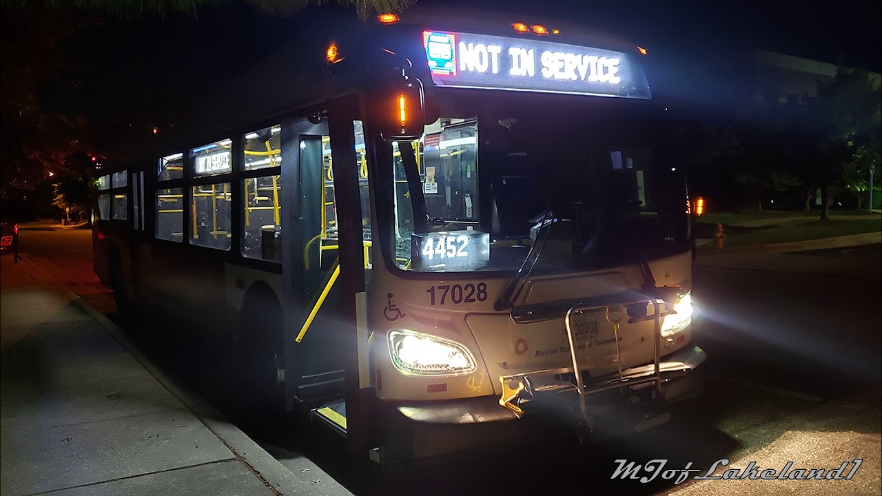 MTA Maryland (Baltimore, MD): 2017 New Flyer XD40 (Diesel) #17028 | AUDIO RECORDING