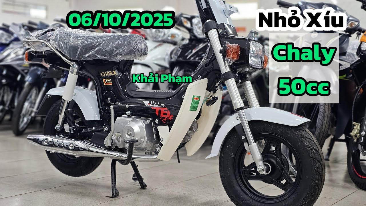 Báo giá CHALY 50cc VietThai mới nhất 06/10/25 tại CH Mai Duyên. Khải Phạm #50cc #chaly #hocsinh #xe 