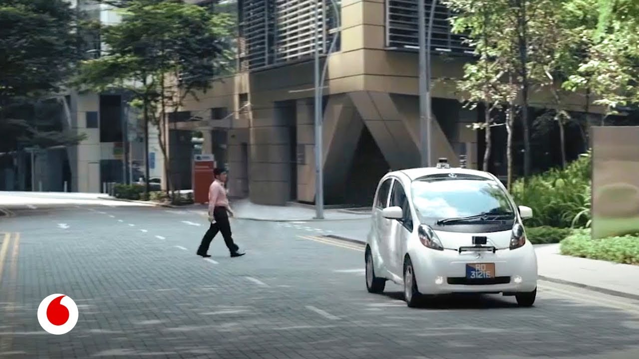 Así son los taxis autónomos que circulan en Singapur