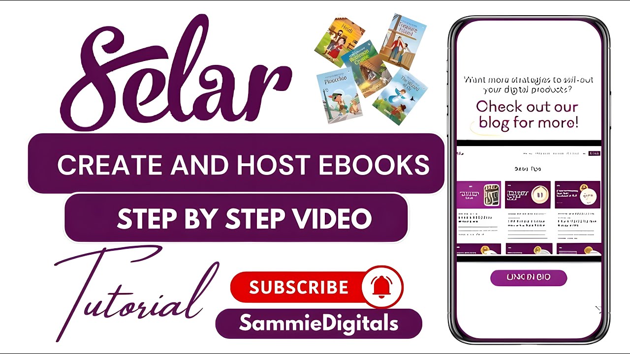 HOW TO HOST EBOOKS ON SELAR | SELL DIGITAL PRODUCTS - A Step-by-Step Guide