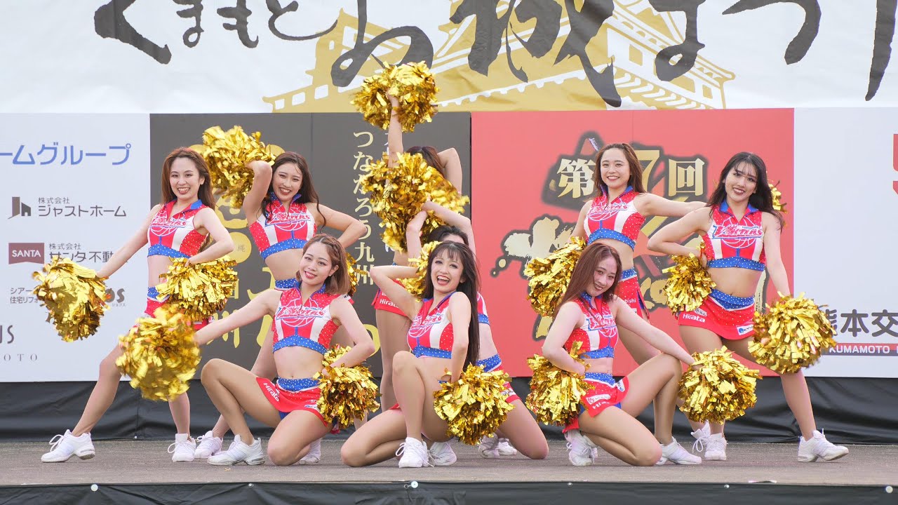 熊本ヴォルターズ 公式チアリーダーズVG 📍九州がっ祭 (二の丸会場/青春合戦) 2023-03-25T17:06