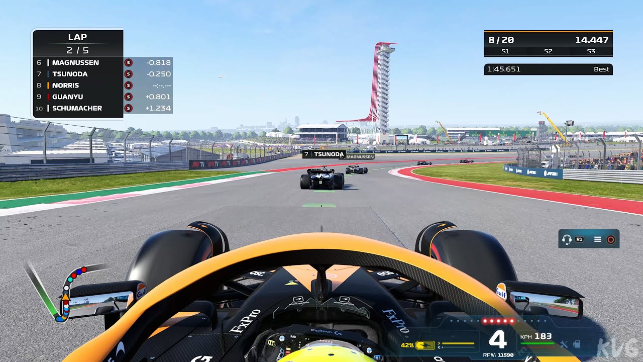 F1 22 - Circuit of The Americas - Austin (United States Grand Prix) - Gameplay (PS5 UHD) [4K60FPS]