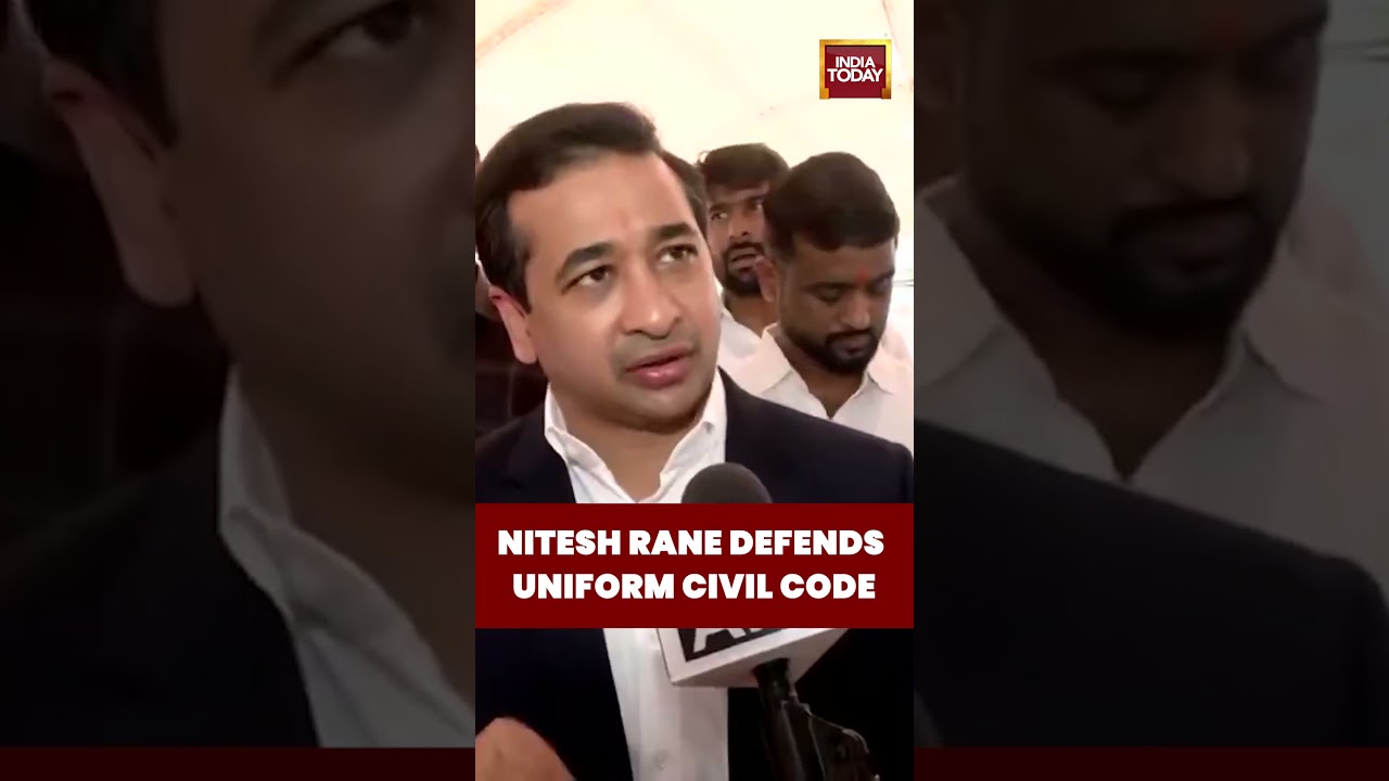 Maharashtra Politics: Nitesh Rane's Powerful Statement on Uniform Civil Code Goes Viral #ucc #mumbai