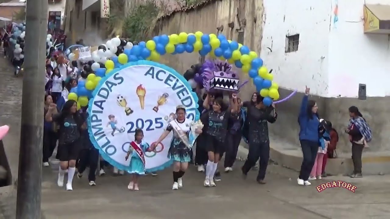 I.E JUAN ACEVEDO ARCE - CHILIA - PATAZ  - OLIMPIADAS ACEVEDISTAS 2025