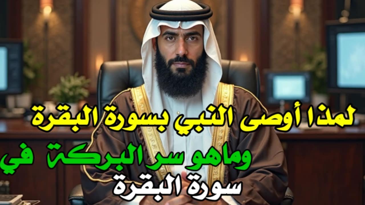 لماذا أوصى النبي بسورة البقرة؟ البركة التي لا تنقطع